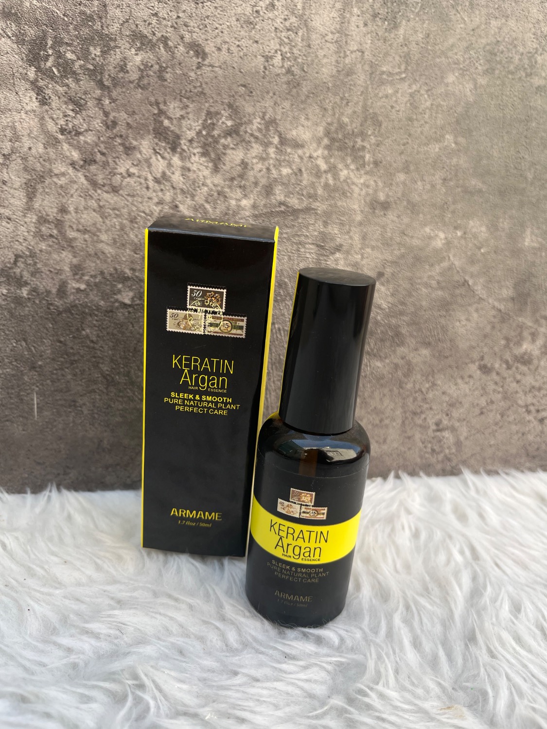 روغن آرگان و کراتین مو آرمام