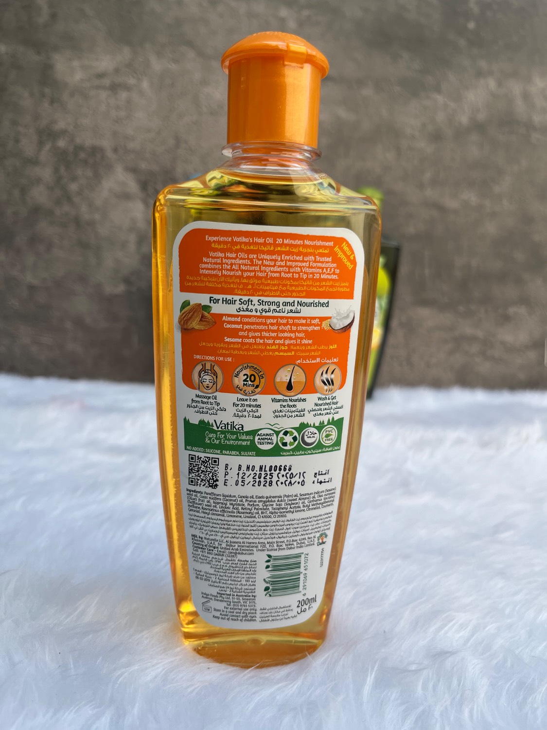 روغن موی حجم دهنده واتیکا 383 - تصویر 5