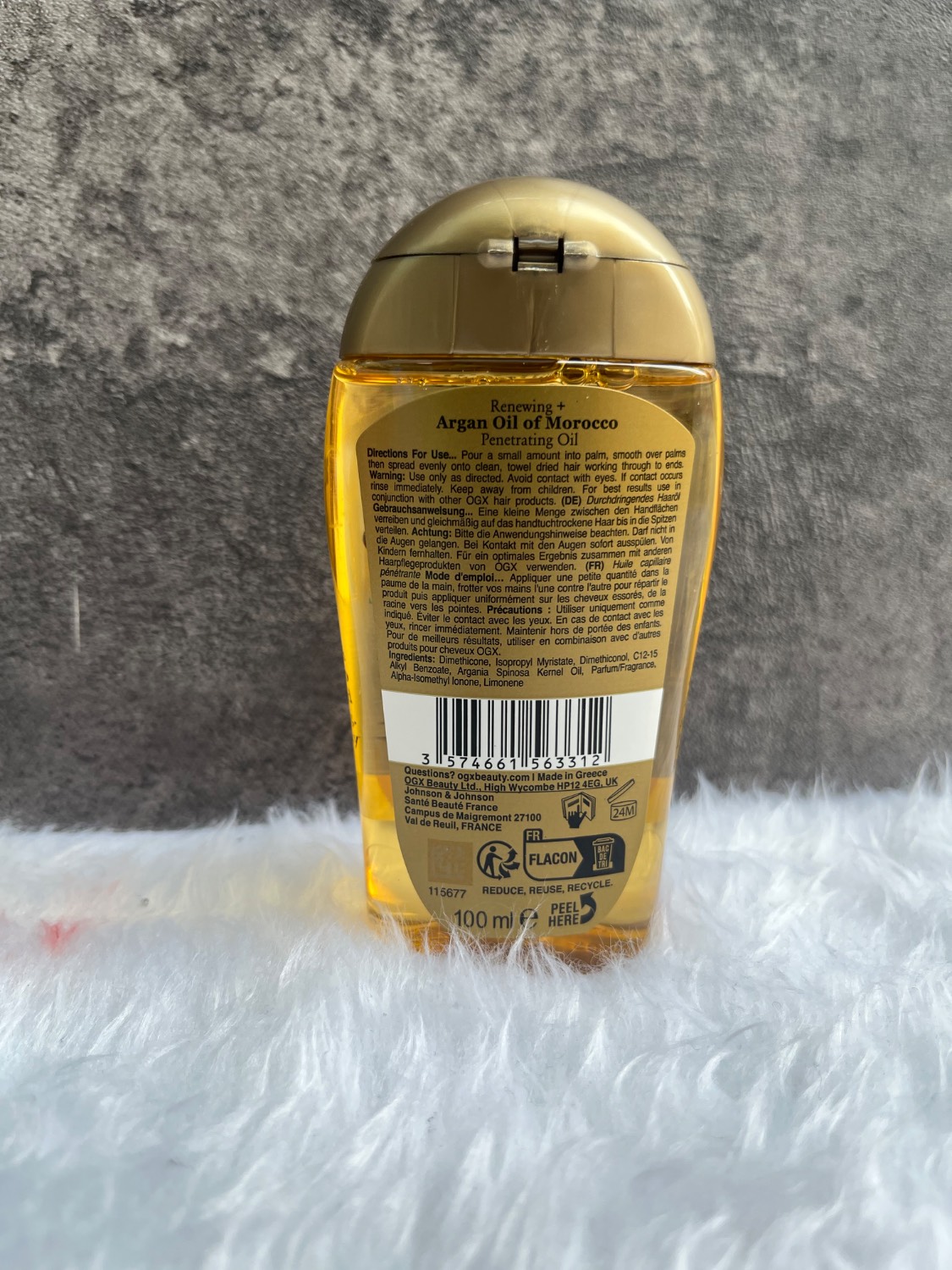 روغن آرگان مو OGX اصلی696 - تصویر 5